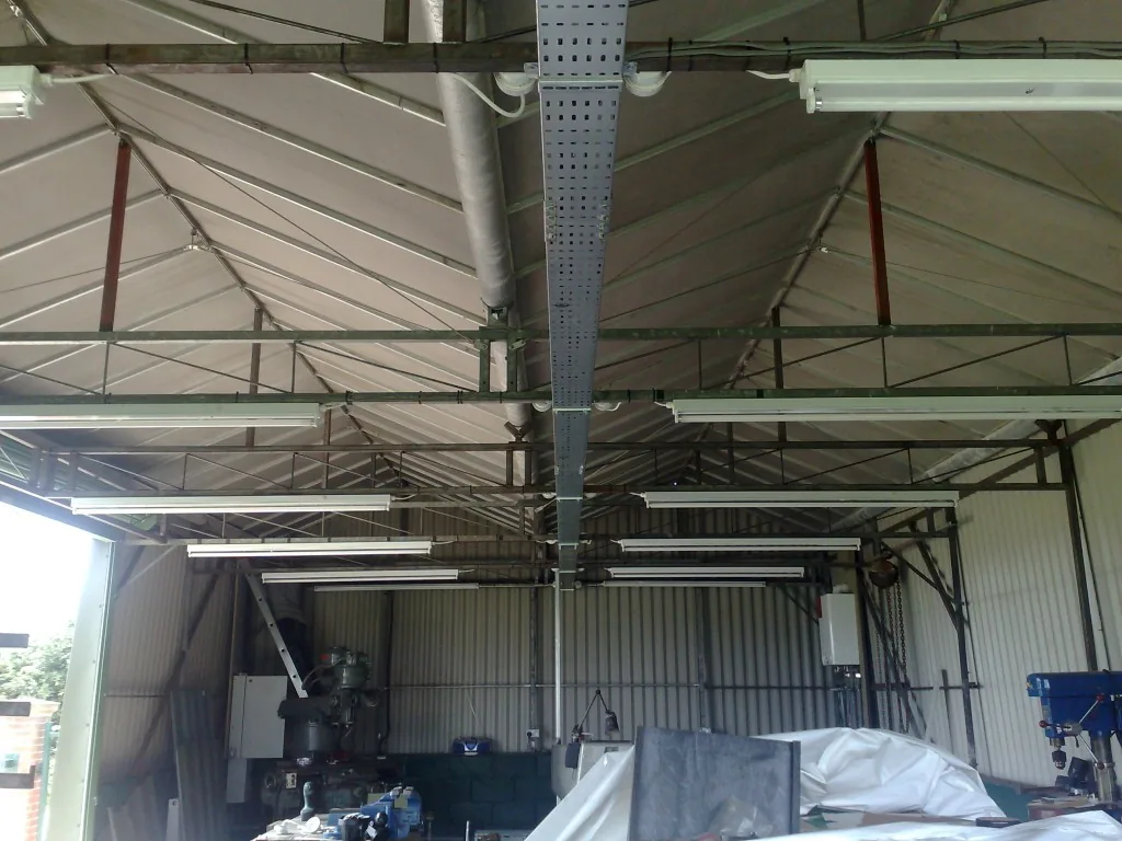 Workshop Power and Lighting John Dunn Fabrication